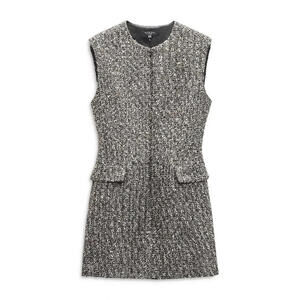 NEW, RAG & BONE Tina Linton Dress in Silver Multicolor Size 4 #MD1193